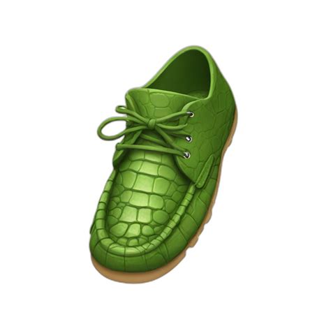 croc shoe emoji.